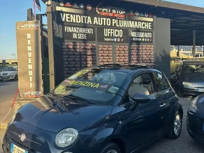 Usata Fiat 500 69 CV (50 kW) 2009 Viola Cabrio
