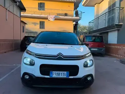 Usata Citroën C3 82 CV (60 kW) 2018 Bianco Utilitaria