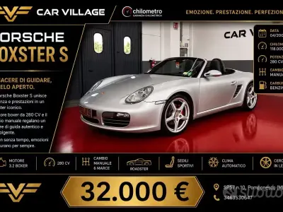Usata Porsche Boxster 280 CV (205 kW) 2006 Grigio Cabrio