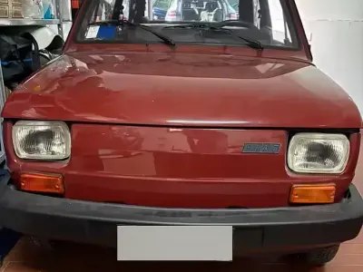 Usata Fiat 126 24 CV (17 kW) 1986 Rosso Utilitaria