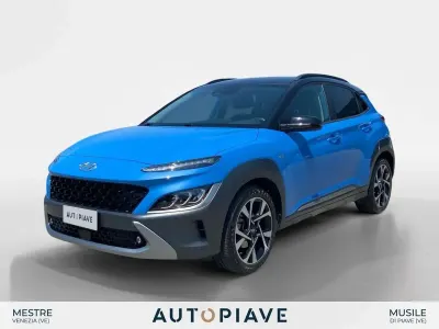Usata Hyundai Kona 120 CV (88 kW) 2021 Blu/azzurro SUV