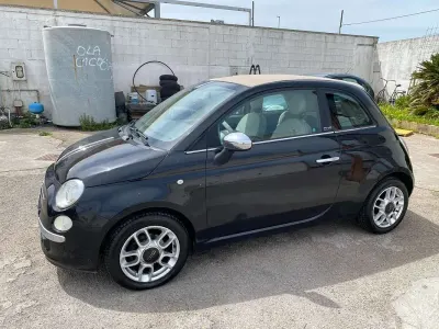Usado Fiat 500C Pop 69 CV (50 kW) 2012 Negro Descapotable