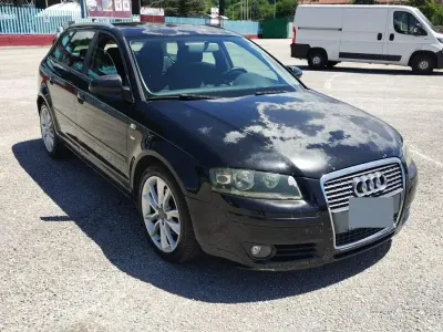 Usata Audi A3 140 CV (102 kW) 2006 Nero Utilitaria