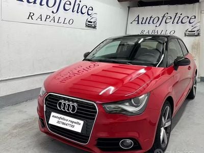 Usata Audi A1 Ambition 122 CV (89 kW) 2011 Rosso Utilitaria