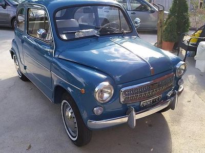 Usata Fiat 600D 1960 Blu Utilitaria