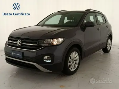 Usata VW T-Cross 110 CV (80 kW) 2023 Blu SUV