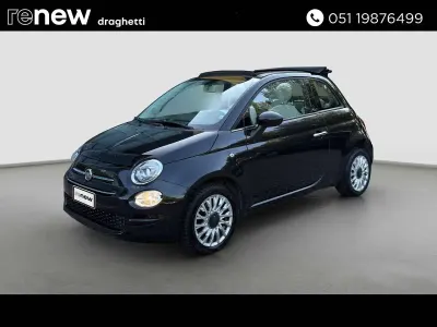 Usata Fiat 500C Lounge 69 CV (50 kW) 2019 Nero Cabrio