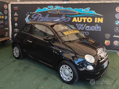 Usata Fiat 500 Pop 69 CV (50 kW) 2009 Nero Cabrio