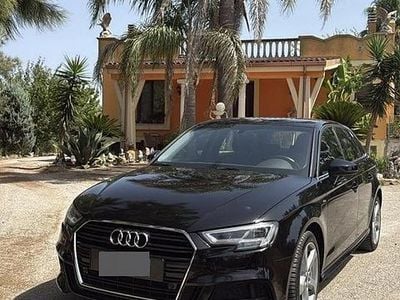 Usata Audi A3 S-Line 116 CV (85 kW) 2019 Nero Berlina