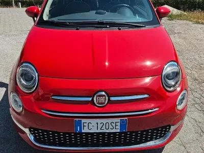 Usata Fiat 500 Lounge 95 CV (69 kW) 2016 Rosso Berlina