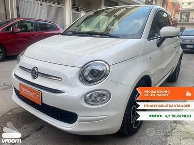 Usata Fiat 500 Club 69 CV (50 kW) 2022 Bianco pastello Utilitaria