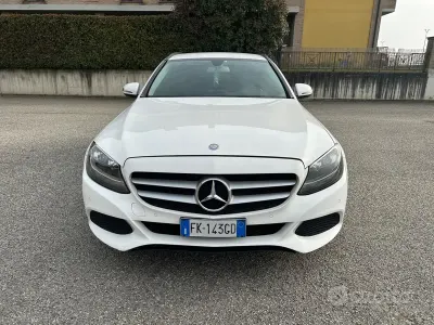 Usata Mercedes C180 Exclusive 116 CV (85 kW) 2017 Bianco Station wagon
