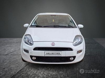Usata Fiat Punto Lounge 75 CV (55 kW) 2014 Bianco Berlina