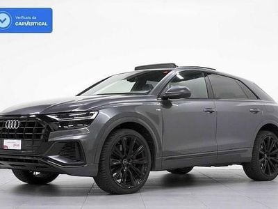 Usata Audi Q8 Sport 340 CV (250 kW) 2021 Grigio daytona perla SUV