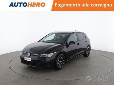 Usata VW Golf VIII Life 110 CV (80 kW) 2021 Nero Berlina