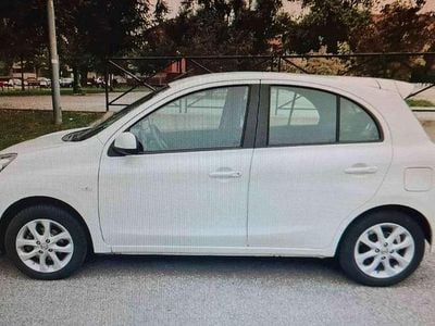 Bianco pastello Usata 2014 Nissan Micra Acenta Berlina | 6150 € (Buon prezzo)