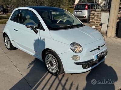Bianco Usata 2009 Fiat 500 Lounge Berlina | 3900 € (Buon prezzo)