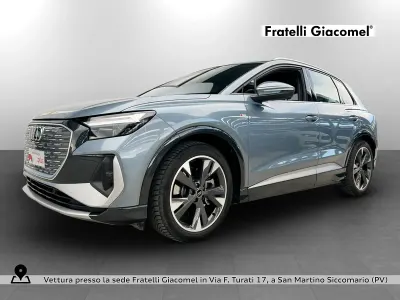 Occasion Audi Q4 e-tron S-Line 194 kW (265 ch) 2023 Bleue SUV