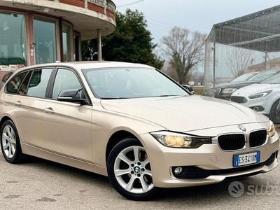 Usata BMW 320 Sport Line 184 CV (135 kW) 2013 Giallo Station wagon