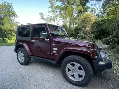 Usata Jeep Wrangler Sahara 177 CV (130 kW) 2007 Rosso SUV