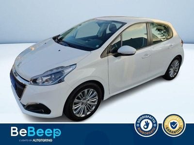 Usata Peugeot 208 Allure 82 CV (60 kW) 2017 Bianco pastello Utilitaria