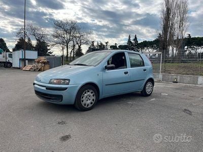 Usata Fiat Punto 60 CV (44 kW) 2001 Blu Utilitaria