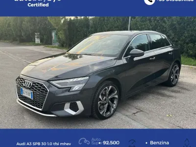 Brugt Audi A3 S-Line 110 HK (80 kW) 2021 Grå Sedan