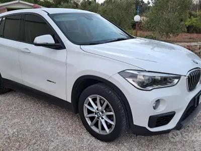 Usata BMW X1 Advantage 150 CV (110 kW) 2015 Bianco SUV