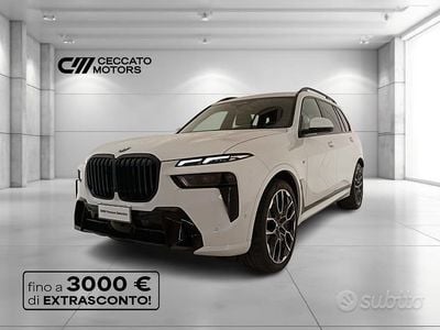 Usata BMW X7 M Sport 352 CV (258 kW) 2024 Bianco SUV