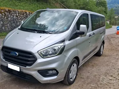 Occasion Ford Transit Custom Trend 131 ch (96 kW) 2021 Gris Monospace