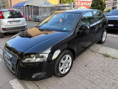 Usata Audi A3 Ambiente 102 CV (75 kW) 2008 Nero Utilitaria