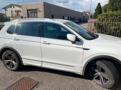Usata VW Tiguan Allspace 150 CV (110 kW) 2017 Bianco SUV