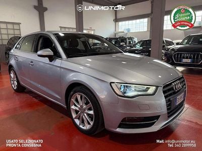 Usata Audi A3 Advanced Plus 110 CV (80 kW) 2015 Argento Berlina