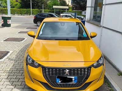 Usata Peugeot 208 Active 75 CV (55 kW) 2020 Giallo Utilitaria