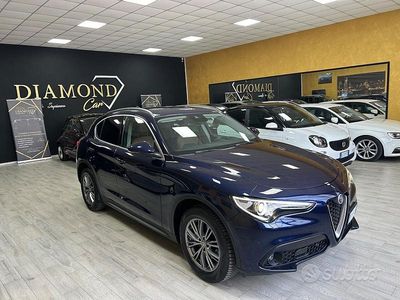 Usata Alfa Romeo Stelvio 150 CV (110 kW) 2018 Blu SUV
