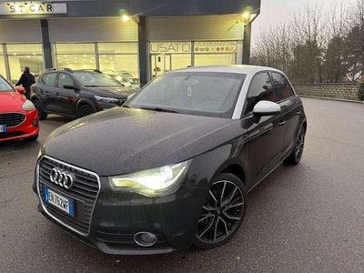 Usata Audi A1 Sportback Ambition 90 CV (66 kW) 2012 Nero Utilitaria