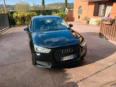 Usata Audi A1 S-Line 90 CV (66 kW) 2016 Nero Utilitaria