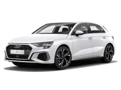Usata Audi A3 S-Line 150 CV (110 kW) 2021 Bianco Berlina