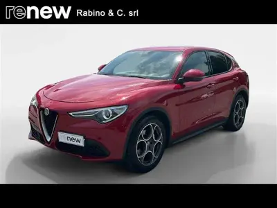 Usata Alfa Romeo Stelvio Tech Edition 160 CV (117 kW) 2019 Rosso SUV
