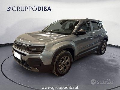 Usata Jeep Avenger Longitude 101 CV (74 kW) 2025 Grigio SUV