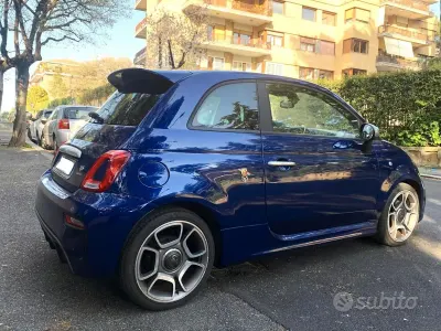 Usata Abarth 595 Turismo 165 CV (121 kW) 2018 Blu Berlina