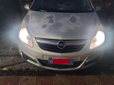 Usata Opel Corsa Enjoy 80 CV (58 kW) 2009 Grigio Utilitaria