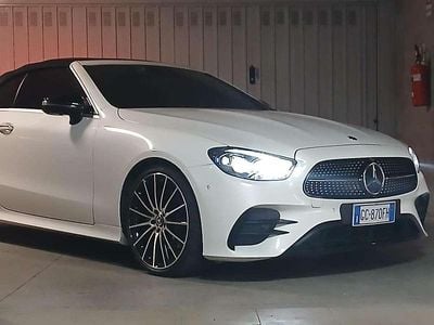 Usata Mercedes E220 Business 194 CV (142 kW) 2021 Bianco Cabrio