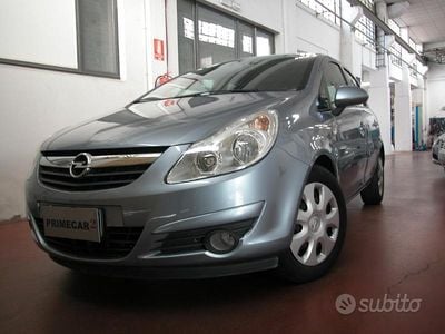 Usata Opel Corsa Enjoy 60 CV (44 kW) 2008 Grigio Utilitaria