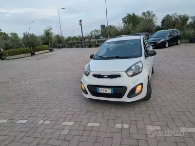 Usata Kia Picanto 69 CV (50 kW) 2013 Bianco Utilitaria
