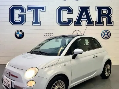 Usata Fiat 500 Lounge 69 CV (50 kW) 2010 Azzurro Utilitaria