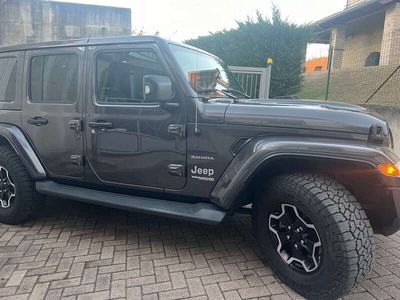 usata Jeep Wrangler Unlimited Wrangler2.2 mjt II Sahara auto