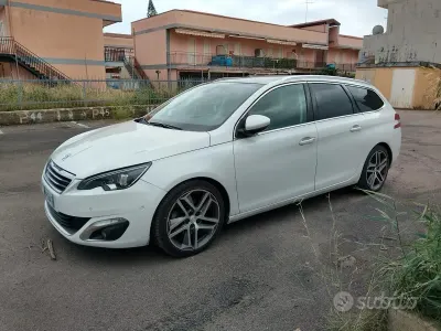 Usata Peugeot 308 SW Allure 150 CV (110 kW) 2014 Bianco Station wagon