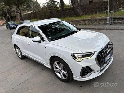 Usata Audi Q3 S-Line 150 CV (110 kW) 2022 Bianco SUV
