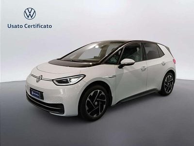 Usata VW ID.3 Pro Performance 150 kW (204 CV) 2022 Glacier white metallizzato nero Utilitaria